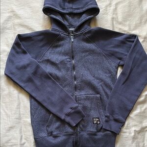 Joe's Jeans Boy's Dark Blue Zip-Up Sweater